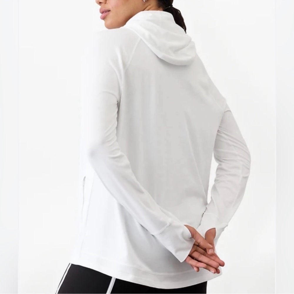 Athleta Women's Classic White Hoodie